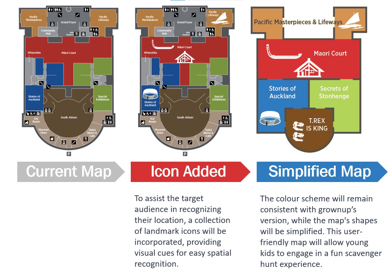 Redesigning map