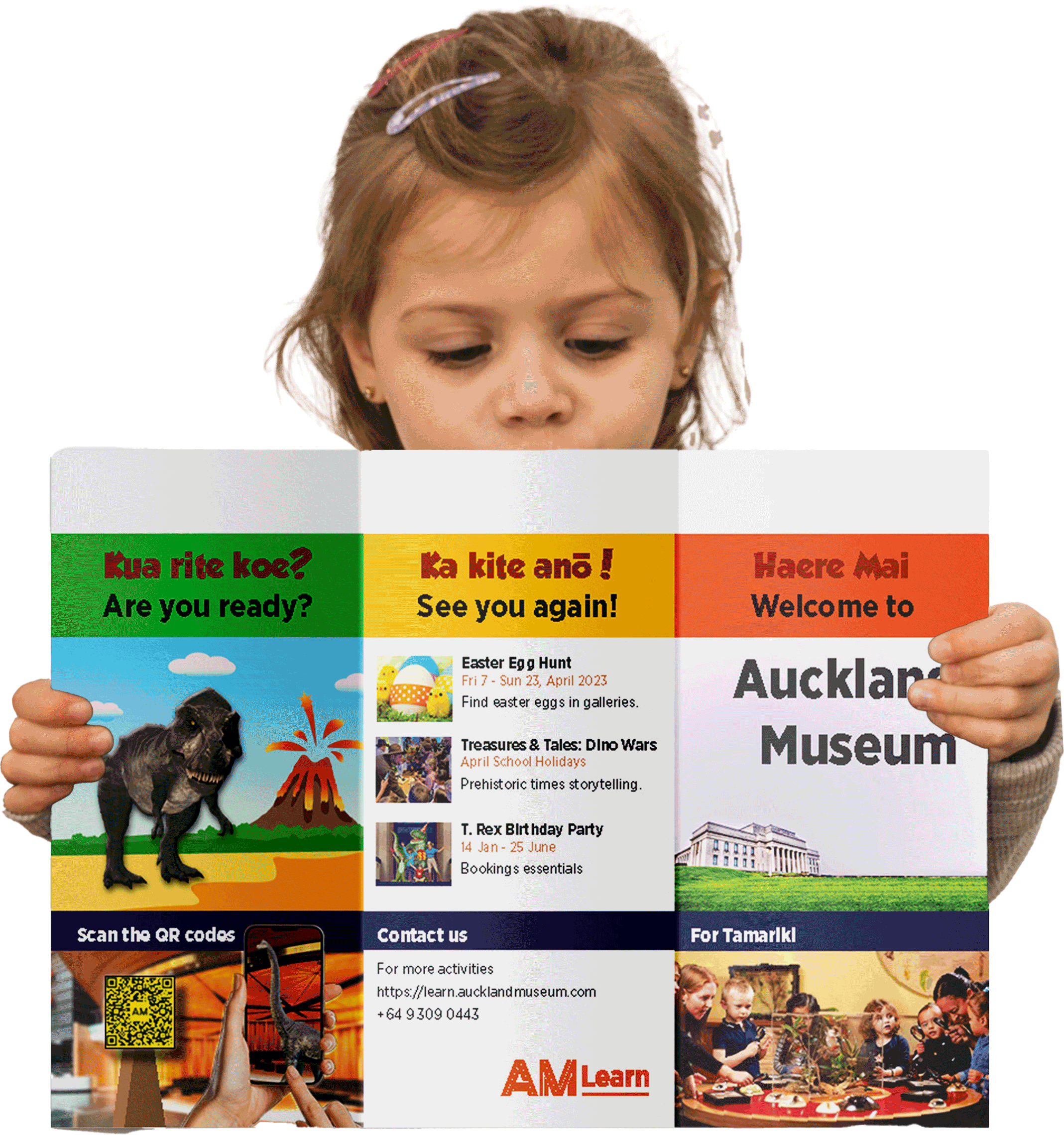 A-girl-holding-a-brochure